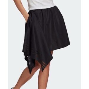 Adidas Primergreen Asymmetrical Skirt Black